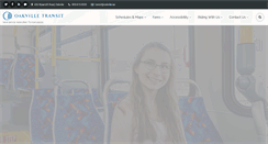 Desktop Screenshot of oakvilletransit.ca